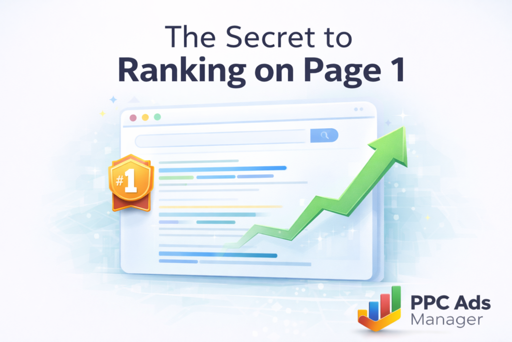 strategic AI-free SEO content for ranking on page 1