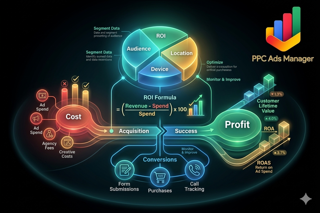 How to Measure ROI in Paid Ads Campaigns - ppcadsmanager.com