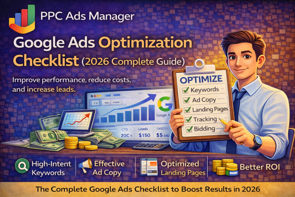 google ads optimization checklist