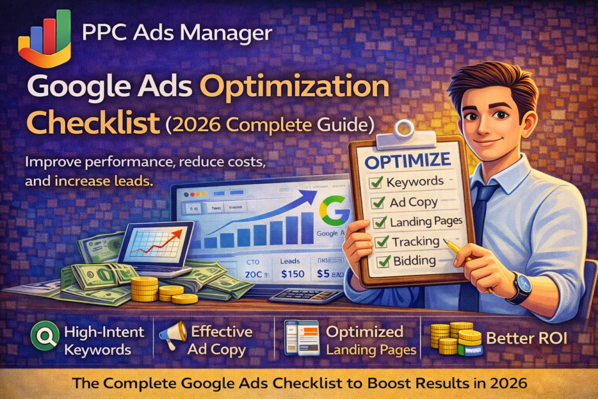 google ads optimization checklist